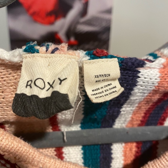 Roxy Multicolor Striped Sweater - Picture 3 of 3